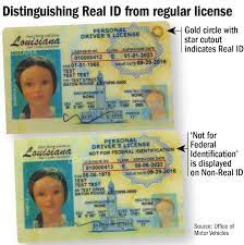 Please be prepared for a renewal photo. Louisiana Begins Issuing Real Id Driver S Licenses What To Know How To Get One Legislature Theadvocate Com