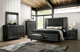 Go big without breaking the bank with king bedroom sets at the roomplace, where sumptuous style meets luxurious comfort and financing is available. Cm7584dr Demetria Storage Bedroom Set Furniture Of America Free Delivery