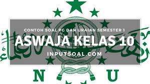 Pintar ulangan sd mi kelas 1 ktsp oleh ajen dianawati di lapak pustaka wahid bukalapak. Contoh Soal Aswaja Kelas 10 Semester 1 Dan Kunci Jawaban Inputsoal Com