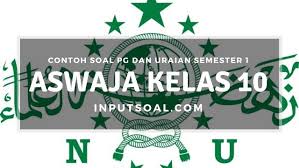 Pendidikan kewarganegaraan untuk kelas 10 atau untuk tingkat sma/ma ialah salah satu mata pelajaran yang terdapat di setiap sekolah negri dan. Contoh Soal Aswaja Kelas 10 Semester 1 Dan Kunci Jawaban Inputsoal Com