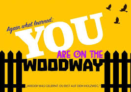 You Are On The Woodway Denglisch Echte Postkarten Online Versenden Denglisch Denglisch Spruche Spruche