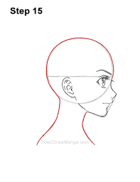Maybe you would like to learn more about one of these? How To Draw A Basic Manga Girl Head Side View Step By Step Pictures How 2 Draw Manga