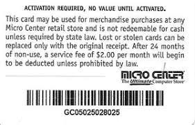 Ⓘ if you purchase something through a link on our site, giftcardplace may get a small share of the sale. Gift Card Gift Card 25 Micro Center United States Of America Micro Center Col Us Microc 018