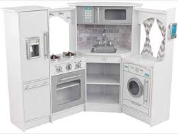 Kidkraft Ultimate Corner Play Kitchen Set White Amazon Exclusive Kidkraft In 2020 Play Kitchen Sets Play Kitchen Best Play Kitchen