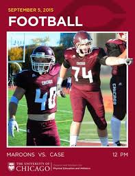 University of Chicago Football Yearbook 2015 by University of Chicago  Athletics