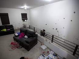 The home was badly damaged during the raid that resulted in his arrest. Using Another Secret Tunnel Drug Kingpin El Chapo Almost Evaded Capture The Two Way Npr