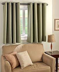 Short Panel Blackout Curtain In 2021 Short Window Curtains Home Curtains Curtains