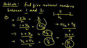 Find three rational number lying between 0 and 0.1.find twenty rational numbers between 0 and 0.1. 3 Find Five Rational Numbers Between 1 And 2 Brainly In