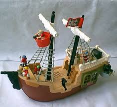 Fisher Price Great Adventures First Pirate Ship Image 13292 Fisher Price Toys Fisher Price Weird Toys