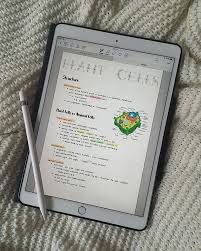 Tablet Ipad Study Motivation Notebooks Notepads College School Con Imagenes Apuntes De Clase Ideas De Colegio Consejos Para Estudiar