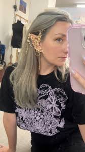 Making rococo elven ear cuffs with #nomadsculpt and #elegooElf Ears by  MadhouseFX#3dprint #fantasycore #elftok #rococo #earcuff #elfears