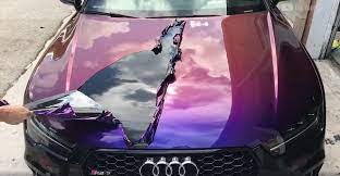 * open the image of the car in photoshop. The Peelable Car Paint Lets You Change Your Car S Color Anytime You Want Elite Readers