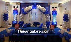 More balloon decoration ideas with tutorials: Mickey Mouse Theme Birthday Party Decoration Bangalore Best Birthday Party Organisers Balloon Decorators Birthday Party Caterers In Bangalore