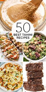 The 50 Best Tahini Recipes Easiest Ways To Use Tahini Simply Quinoa Tahini Recipe Recipes Healthy Recipes