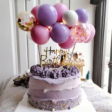 Cake creations cake design delicious desserts birthday cakes for women cake topper tutorial amazing wedding cakes cupcake cakes mini cakes cake decorating. Wedding Valentine S Day Happy Birthday Cake Decoration Mini 5inch Colorful Confetti Balloon Kit Cake Toppers Buy Funny Wedding Cake Toppers Birthday Cake Decoration Confetti Balloon Cake Toppers Product On Alibaba Com