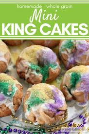 Homemade Mini King Cakes Recipe King Cake King Cake Recipe Mardi Gras King Cake