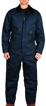 walls garland work twill insulated coverall yv319