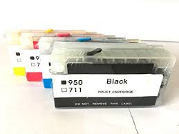 Hp 950xl/951 black high yield, cyan/magenta/yellow standard yield ink cartridges, 4 pack (c2p01fn). Hemei 1set Refillable Ink Cartridge Replace For Hp950 Hp951 Works With Hp Officejet Pro 8100 Pro 8600 N911 Pro 8610 8620 8630 8640 8660 8615 8625 Pro 251dw 276dw Printers Buy Online In Gibraltar At Gibraltar Desertcart Com Productid 61430953