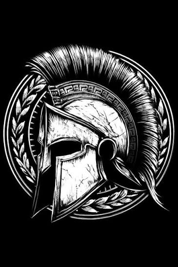 Poster Spartan warrior