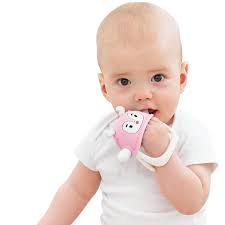 Smily Mia, Gryzak dla niemowlaka, Renifer Light Pink