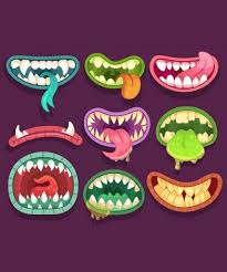 Unique cartoon monster scary stickers featuring millions of original designs created and sold by in. 6 Libros Infantiles De Miedo Para Los Mas Valientes Eres Mama Monster Mouth Scary Monsters Cartoon Mouths