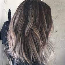22 Trendy And Tasteful Two Tone Hairstyle You Ll Love Popular Haircuts Ash Brown Hair Color Hair Styles Gray Balayage
