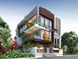 Bunglow Design 3d Architectural Rendering Services 3d Architectural Visualization 3d Power House Exterior Bungalow Design Modern House Exterior