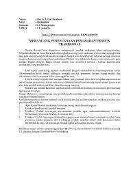 Check spelling or type a new query. Tugas 2 Perencanaan Pemasaran Ekma4569