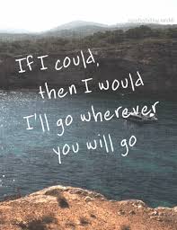 Breathe Wherever You Will Go Song Quotes Favorite Lyrics