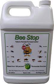 These bees like to bore into wood and follow the grain. Bee Stop Carpenter Bee Deterrent