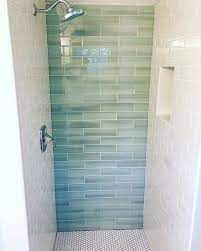You probably won't want to choose just one, so hopefully you're herringbone is another classic subway tile pattern for the bathroom. Glass Subway Tile Bathroom Ideas Novocom Top
