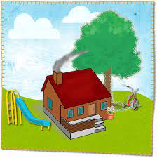 Gambar animasi halaman rumah tidak bersih dan sehat.prinsip rumah sehat a. Download 83 Background Halaman Rumah Animasi Hd Gratis Download Background