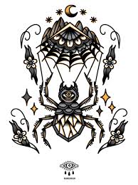 A pocket watch with the all seeing eye on the inside of the design. Spider Tattoos Tumblr Traditional Tattoo Halloween Traditional Tattoo Art Traditional Tattoo