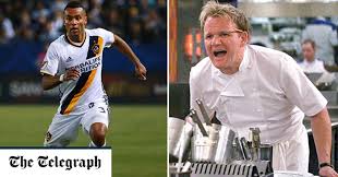 Growing up ramsay was a keen footballer and at the age of 12 was playing for warwickshire. Gordon Ramsay Has A Kickabout With Ashley Cole At La Galaxy Training Session