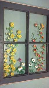 We did not find results for: Flowers I Painted On Old Window A Few Butterflies Painting On Glass Windows Painted Window Art Window Crafts