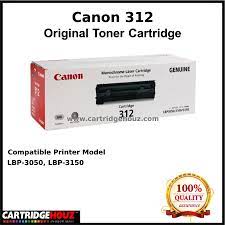 And our toner cartridge is manufactured by a professional system with certain. Genuine Canon Cart 312 Black 1 500 Page Toner For Lbp 3050 Lbp 3150 Printer