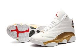 Air Jordan Retro 13 Black And Gold Air Jordan 13 Retro White Gold Air Jordans Air Jordans Retro Retro Jordans For Sale