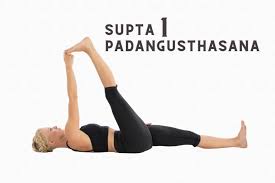 Start from your best dandasana. Supta Padangusthasana Reclining Big Toe Pose Steps 1 2 3 Benefits Fitsri
