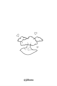 Minimalist Drawing Of Head In The Clouds Jilloms On Youtube Illustrations Essay On Loneliness Lineart Illu Line Art Drawings Minimalist Drawing Drawings