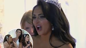 Jersey Shore Feud Between Angelina And Female Costars Erupts Online After  Wedding Speech Fiasco