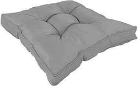 Sundeluxe Loungekissen Comfort Sitzkissen 50x50 Cm Grau Polsterstarke 10 Cm Vielseitig Einsetzbare Sitzauflage In 2020 Lounge Kissen Sitzkissen 50x50 Sitzkissen