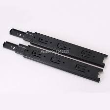 22 heavy duty full extension side mount drawer slide model 3m01 pair. Mdurian 2 X 8 Heavy Duty 17mm Drawer Runners Slide Slides Ball Bearing Grooved Steel Extension Sizes Metal Kitchen Cabinet Desk Capacity Diy Tools Drawer Slides