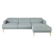 4 5 Sitzer Ecksofa Mit Ecke Rechts Im Skandinavischen Stil Grun Missouri Ecksofa Sofa Skandinavischer Stil