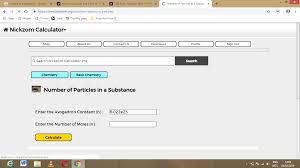 How To Calculate And Solve For The Number Of Particles In A Substance And Number Of Moles The Calcul Gravitational Potential Potential Energy Linear Momentum
