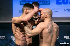 Aún invicto, ilia ha ganado en la categoría profesional, ilia topuria,frente a un rival muy difícil, dominó el combate y finalizó a su. Weigh In Photos Mika Hamalainen Vs Ilia Topuria At Cage 43
