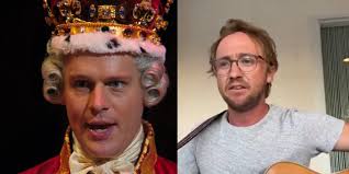 Watch Tom Felton Perform "You'll Be Back" As King George From Hamilton
