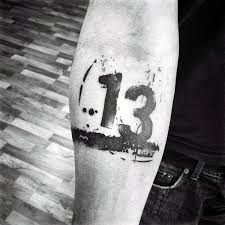The creativity in this design makes it appear. Top 63 Number Tattoo Ideas 2021 Inspiration Guide