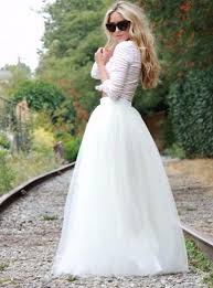 Sollte euer persönlicher hochzeits dj plötzlich vom blitz getroffen werden, garantieren wir euch. Weiss Maxi Tull Rock Boden Lange Tull Rock Hochzeit Rock Etsy