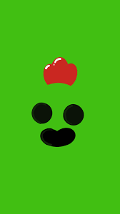 Wallpaper on the phone with leon. Here Have This Simple Wallpaper Of Spike Brawlstars