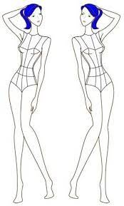 Modelo Base Para Croqui Fashion Illustration Fashion Figures Fashion Design Template